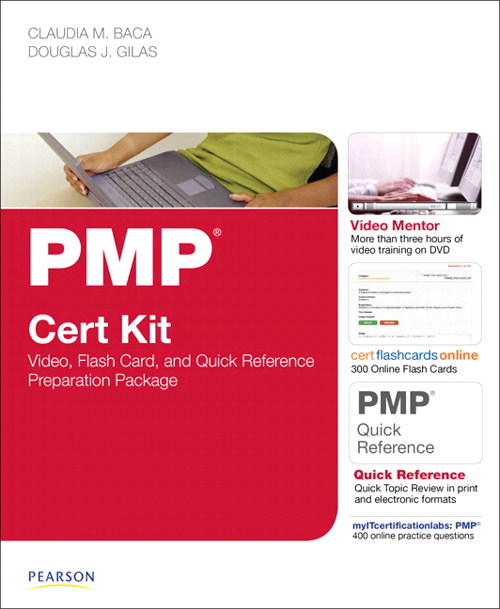 PMP (PMBOK4) Cert Kit: Video, Flash Card and Quick Reference Preparation Package