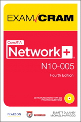 CompTIA Network+ N10-005 Authorized Exam Cram, 4th Edition