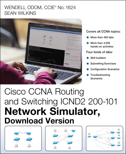 CCNA Routing and Switching ICND2 200-101 Network Simulator, Download Version