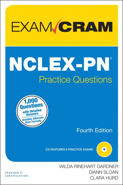 NCLEX-PN Practice Questions Exam Cram, 4th Edition