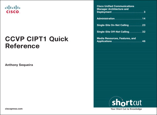 CCVP CIPT1 Quick Reference