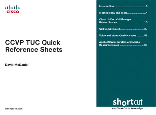 CCVP TUC Quick Reference