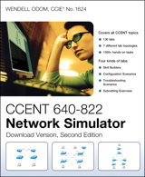 CCENT 640-822 Network Simulator, Download Version, 2nd Edition