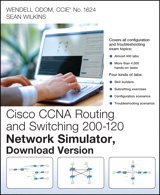 CCNA Routing and Switching 200-120 Network Simulator, Download Version