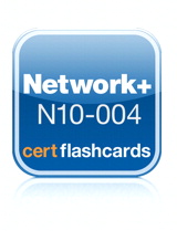 CompTIA Network+ N10-004 Cert Flash Cards, App (iPhone)