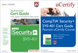 CompTIA Security+ SY0-401 Pearson uCertify Course and Cert Guide Bundle
