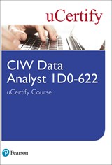CIW Data Analyst 1D0-622 uCertify Course Student Access Card