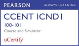 CCENT ICND1 100-101 Pearson uCertify Course and Network Simulator Bundle