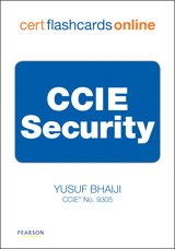 CCIE Security v3.0 Cert Flash Cards Online