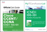 Cisco CCENT/CCNA ICND1 100-101 Official Cert Guide Academic Edition with MyITCertificationlab Bundle