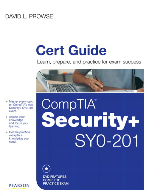 CompTIA Security+ SY0-201 Cert Guide