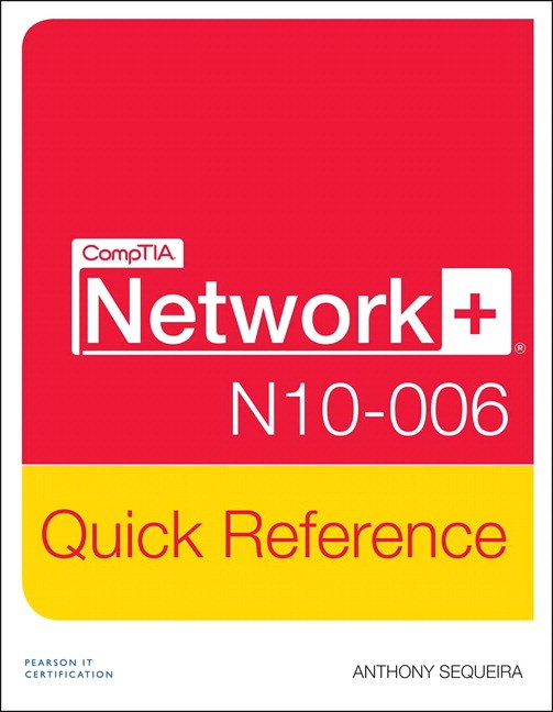 CompTIA Network+ N10-006 Quick Reference | Pearson IT Certification