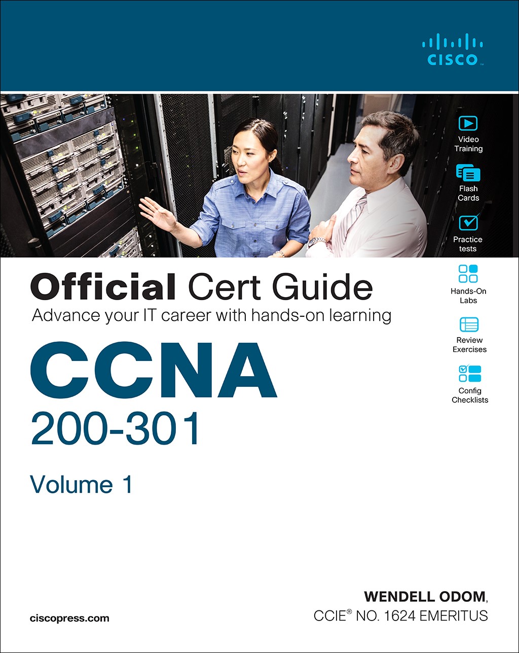 CCNA 200-301 Official Cert Guide, Volume 1