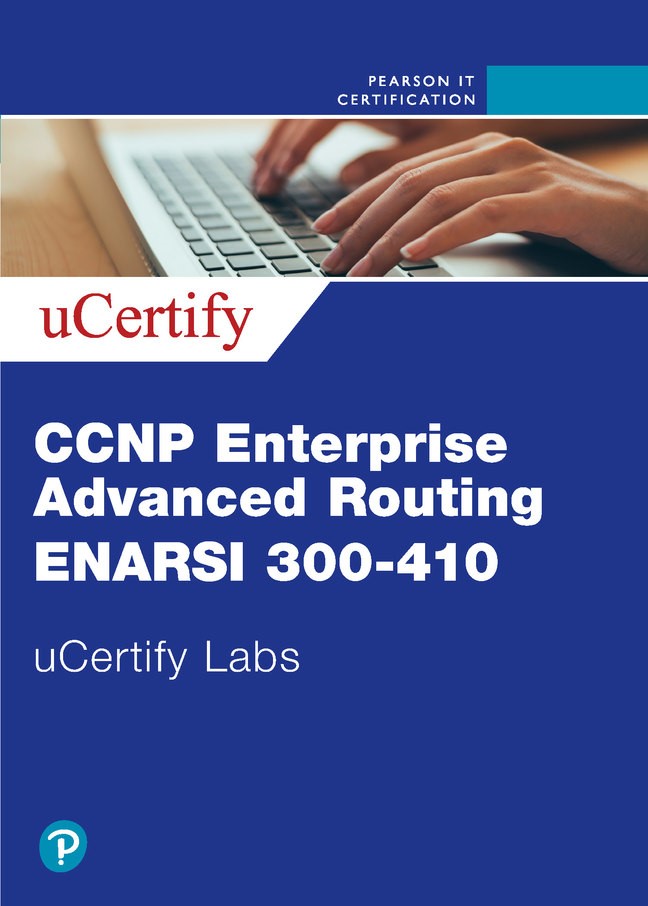 CCNP Enterprise Advanced Routing ENARSI 300-410 uCertify Labs Access Code Card