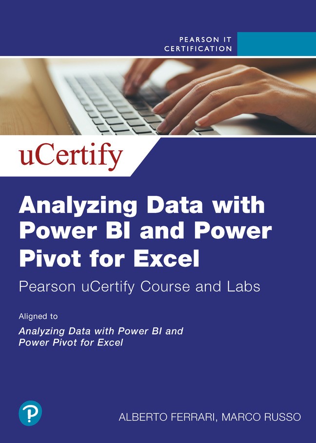 Analyzing Data with Power BI and Power Pivot for Excel  Pearson uCertify Course and Labs Access Code Card