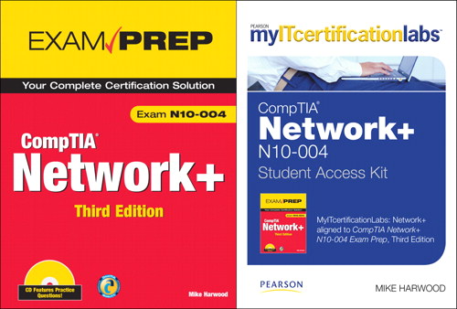 MyITCertificationlab: CompTIA Network+ N10-004 by Mike Harwood, CompTIA Network+ Exam Prep Bundle, 3rd Edition