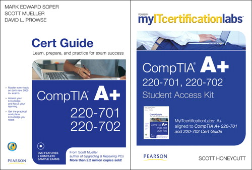 myITcertificationlabs: CompTIA A+ by Mark Soper, Scott Mueller and David Prowse CompTIA A+ Cert Guide Bundle