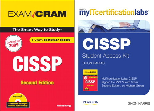 CISSP Exam Cram with MyITCertificationlab Bundle, 2nd Edition