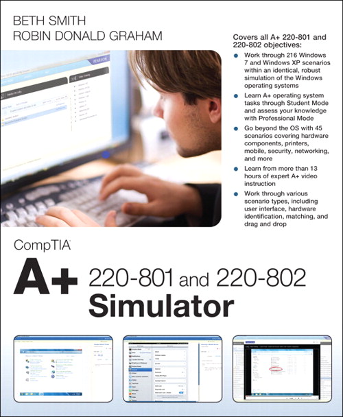 CompTIA A+ 220-801 and 220-802 Simulator