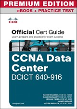 CCNA Data Center DCICT 640-916 Official Cert Guide Premium Edition eBook and Practice Test