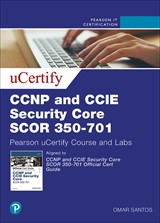 CCNP and CCIE Security Core SCOR 350-701 uCertify Course and Labs Access Code Card