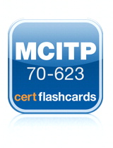 Microsoft MCITP 70-623 Cert Flash Cards, App (iPhone): Consumer Support Technician