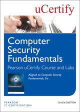 Computer Security Fundamentals Pearson uCertify Course and Labs Access Card