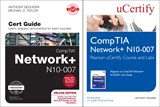 CompTIA Network+ N10-007 Pearson uCertify Course and Labs and Textbook Bundle