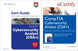 CompTIA Cybersecurity Analyst (CSA+) Pearson uCertify Course and Labs and Textbook Bundle